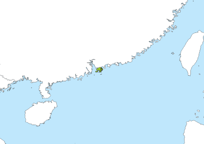 HKT Time Zone Geo Map