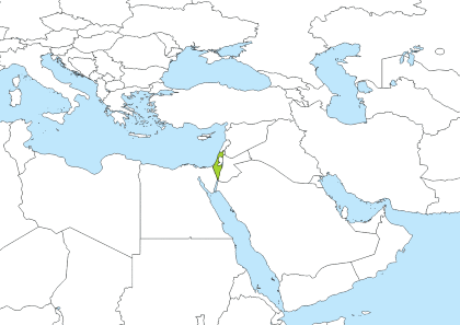 IDT Time Zone Geo Map