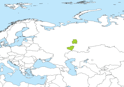 SAMT Time Zone Geo Map